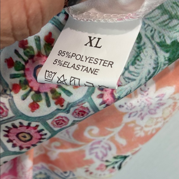 Colorful Patchwork Wide-Leg Pants - Picture 6 of 6